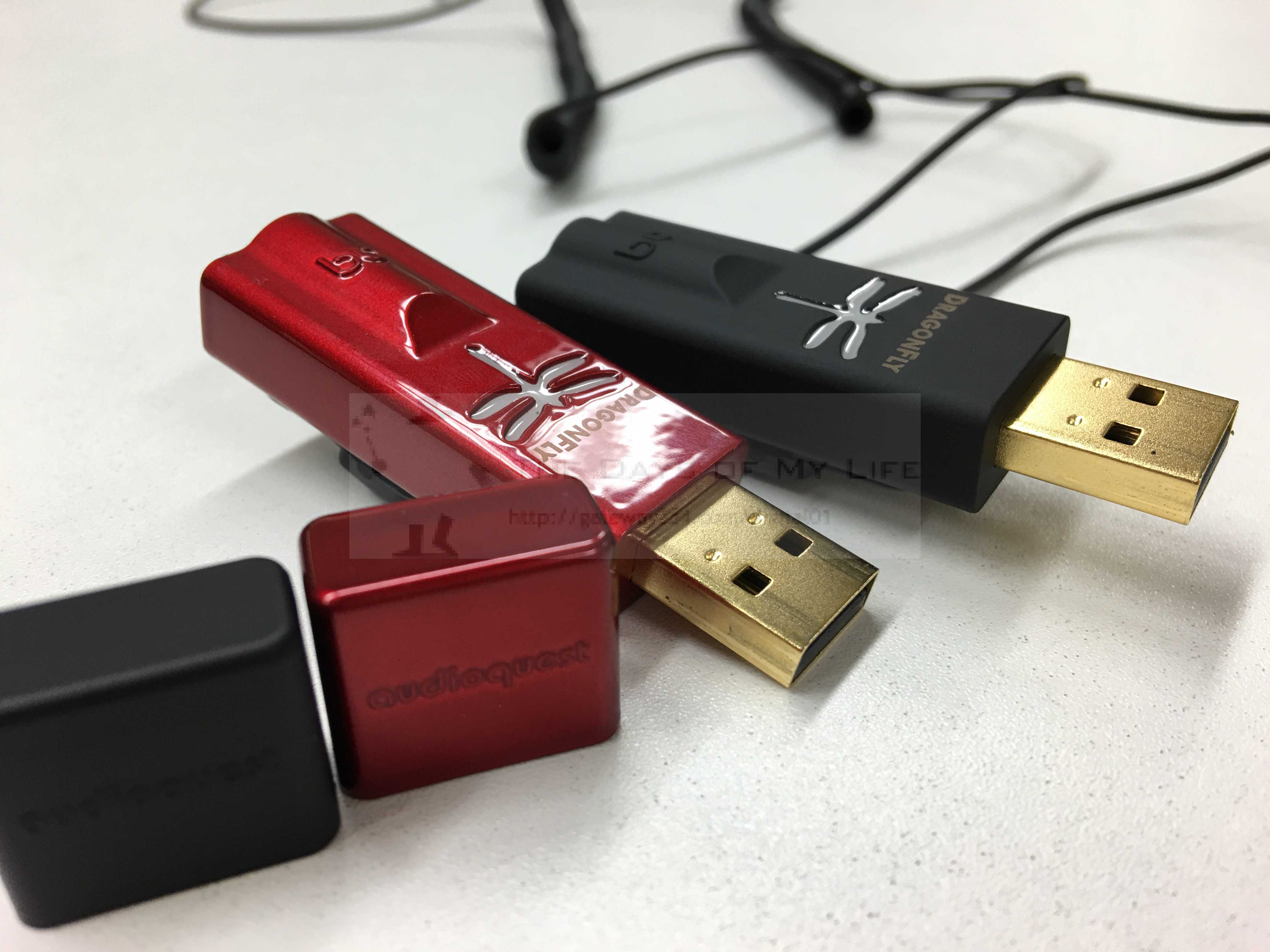 気ままに試聴 USB DAC AudioQuest DragonFly RedとBlack | The Days of 